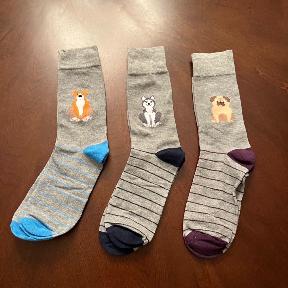 Dog & Rose (brand) socks NEW bundle of 3 NWT